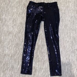 AG Sequin Leggings Super Skinny - 27 - GORGEOUS